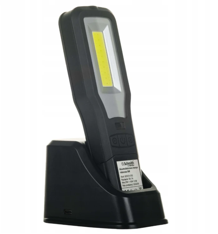 AKUMULATOROWA LAMPA ROBOCZA 5W + POWERBANK