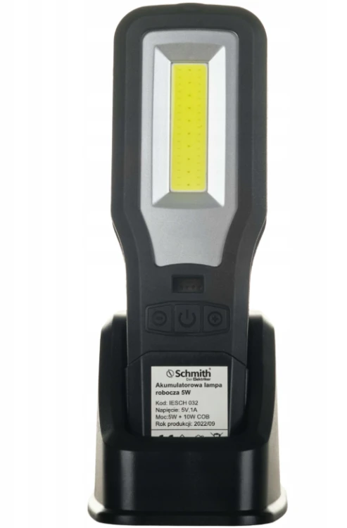 AKUMULATOROWA LAMPA ROBOCZA 5W + POWERBANK