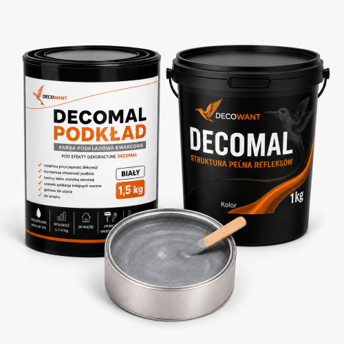 ZESTAW DECOMAL SZARY