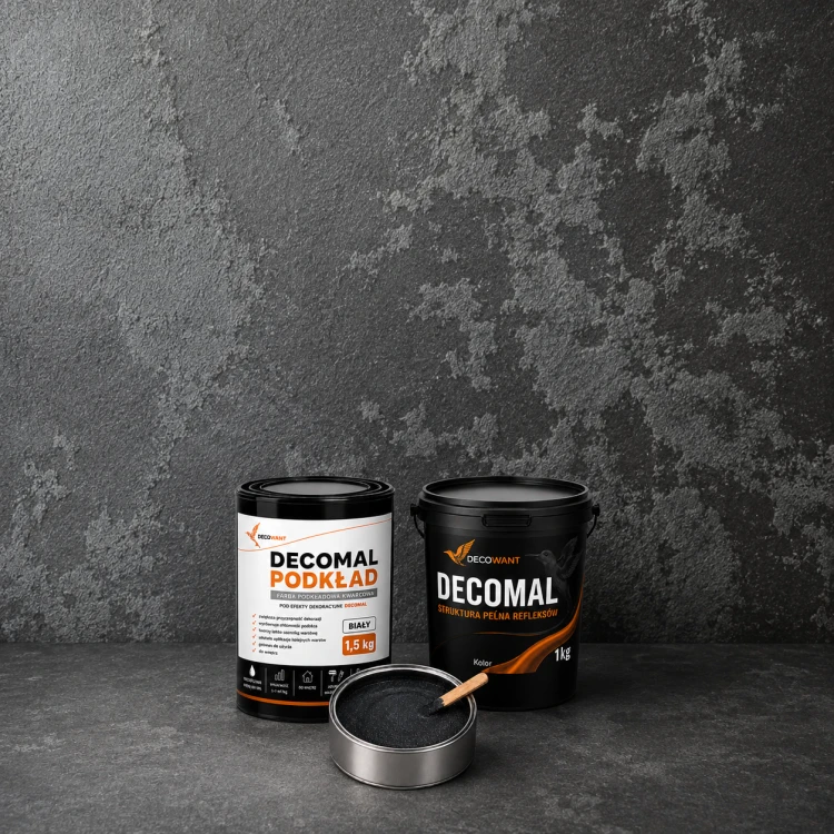 DECOMAL ZESTAW CIEMNY GRAFIT