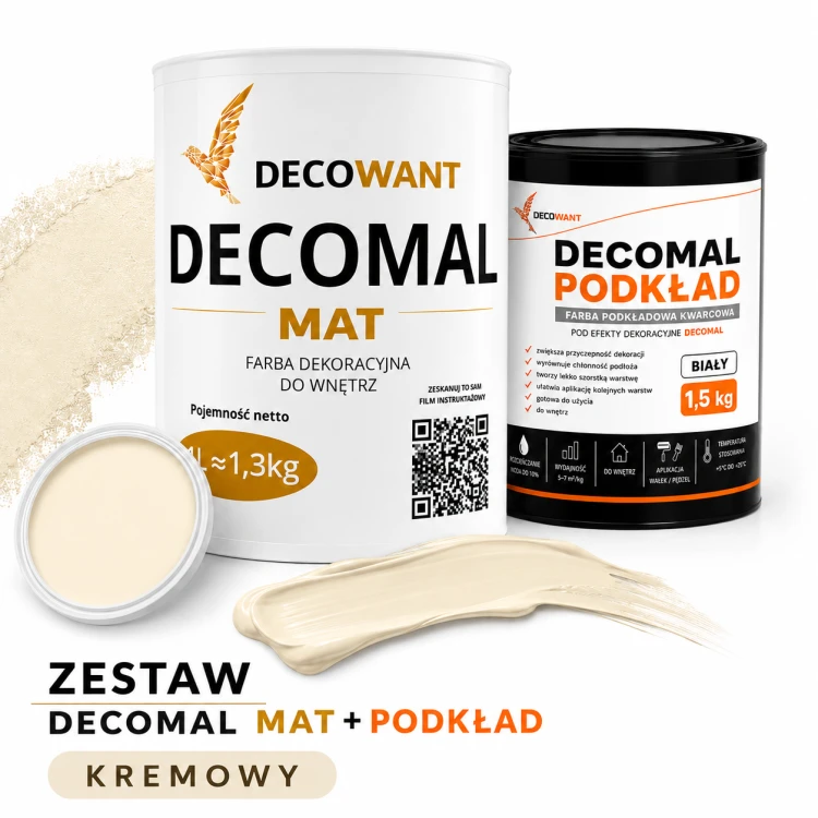 ZESTAW DECOMALMAT KREMOWY