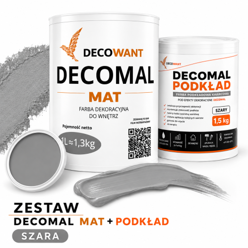 ZESTAW DECOMALMAT SZARY