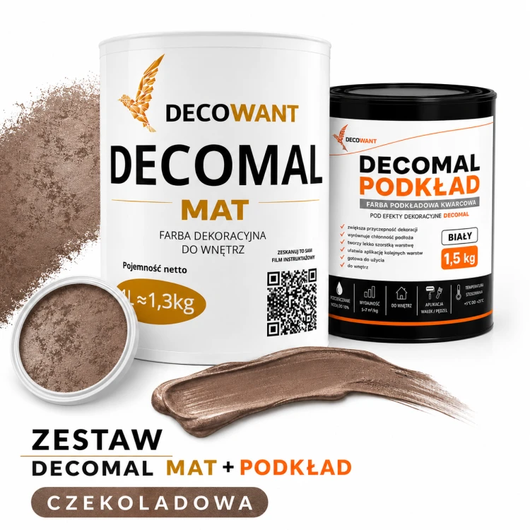 ZESTAW DECOMALMAT CZEKOLADOWY