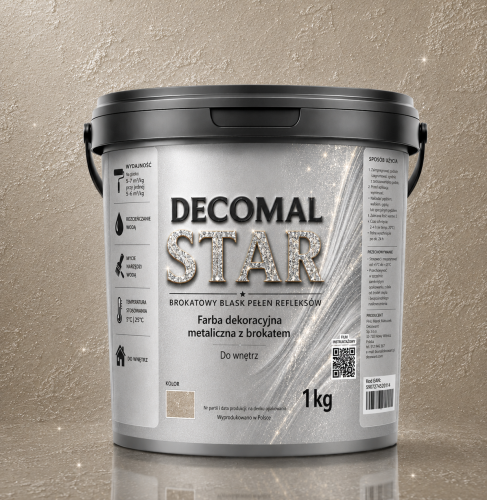 DECOMAL STAR PIASKOWA GWIAZDA 1L