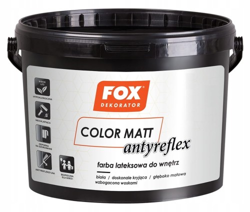 ANTYREFLEX biała 2,5l FOX DEKORATOR COLOR MATT