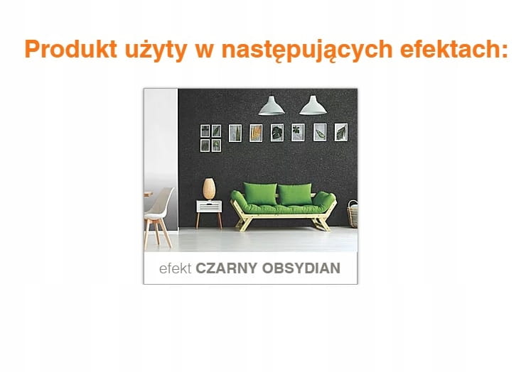 FOX Czarny Obsydian – przykład efektu