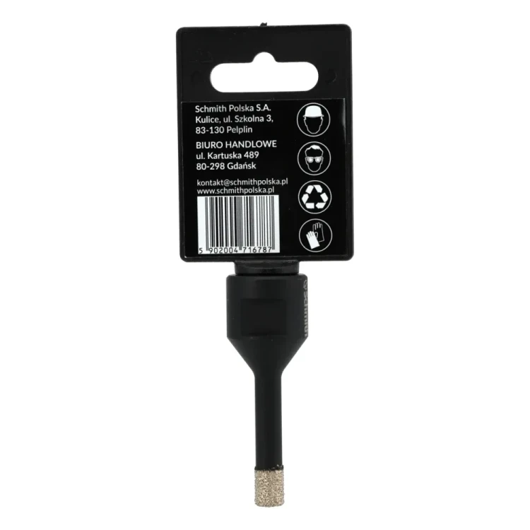Schmith – otwornica diamentowa 8 mm M14 do gresu