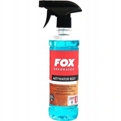 FOX DEKORATOR AKTYWATOR RDZY 500ML