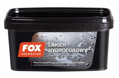 FOX DEKORATOR LAKIER HYDROFOBOWY 3L