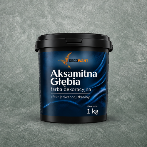 Decowant Aksamitna Głębia 1 kg Butelkowa Zieleń