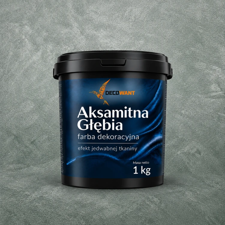 Decowant Aksamitna Głębia 1 kg Butelkowa Zieleń