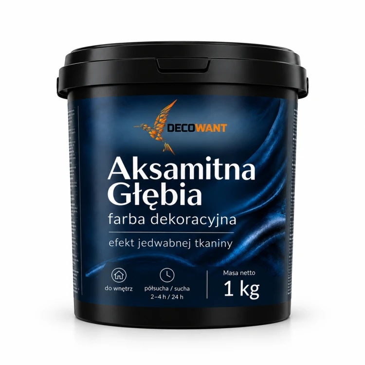 Decowant Aksamitna Głębia 1 kg Butelkowa Zieleń