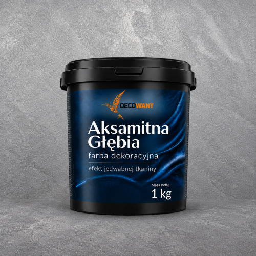 Decowant Aksamitna Głębia 1 kg Grafitowy