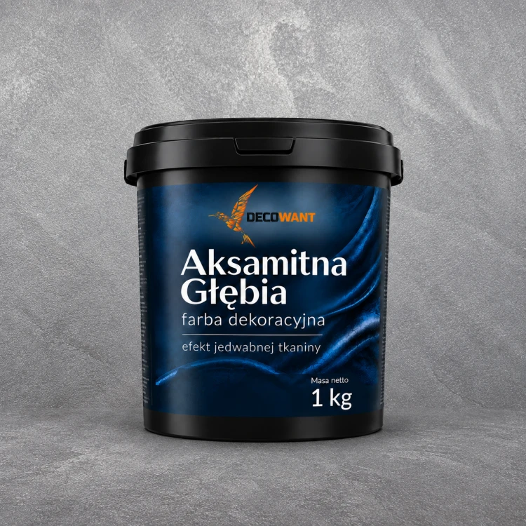 Decowant Aksamitna Głębia 1 kg Grafitowy
