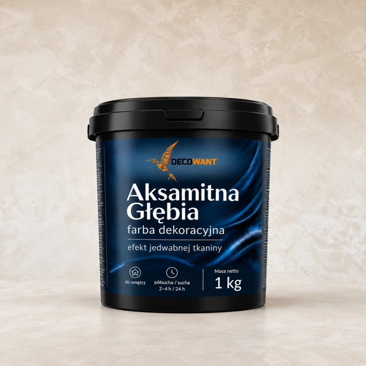 Decowant Aksamitna Głębia 1 kg Kremowy
