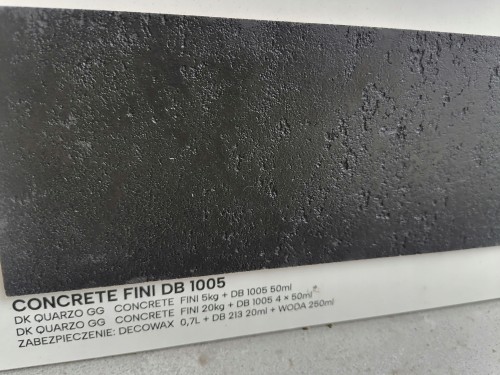 Decoverni Concrete Fini 5 kg – beton dekoracyjny DB 1005
