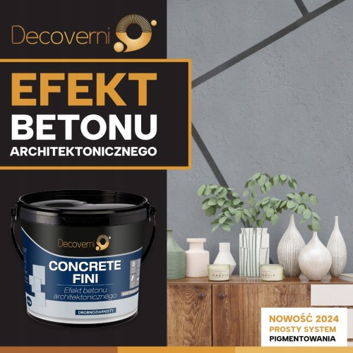 Decoverni Concrete Fini 20 kg – beton dekoracyjny DB 209/50