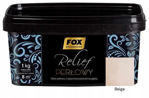 FOX Relief Perłowy 1 kg – Beige 0008