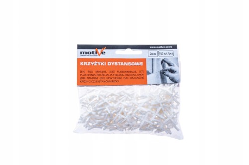 Motive – krzyżyki dystansowe 2 mm, 150 szt.