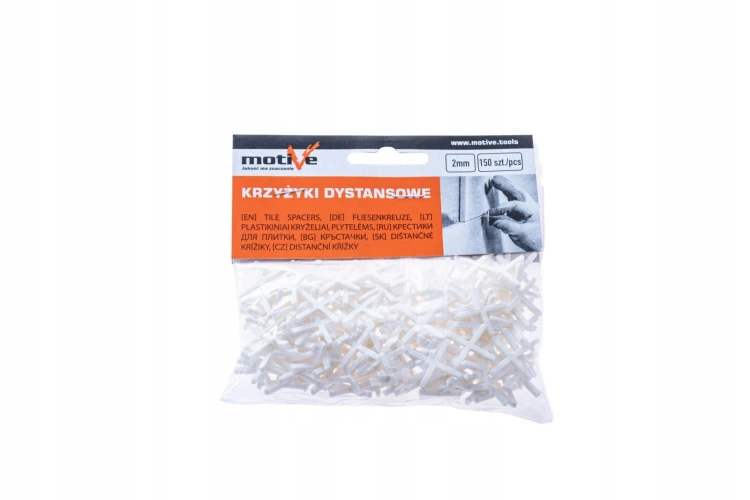 Motive – krzyżyki dystansowe 2 mm, 150 szt.