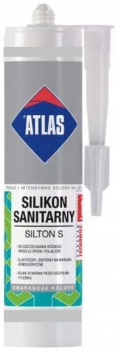 ATLAS SILIKON S Silikon sanitarny 035 Szary A 280