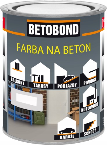 Betobond farba na beton 0,75L szary 7042