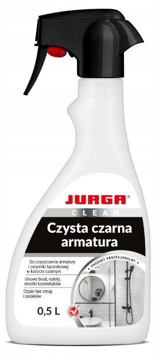 Zestaw 2W1 JURGA czysta czarna armatura
