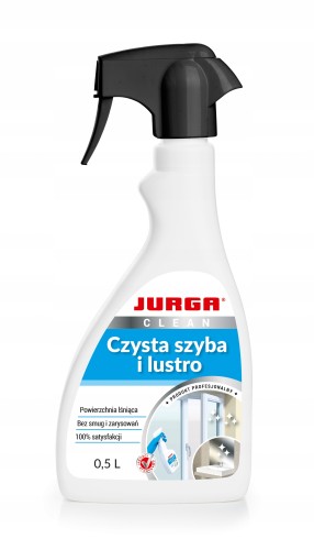 JURGA Czysta Szyba i Lustro – 4 × 0,5 l