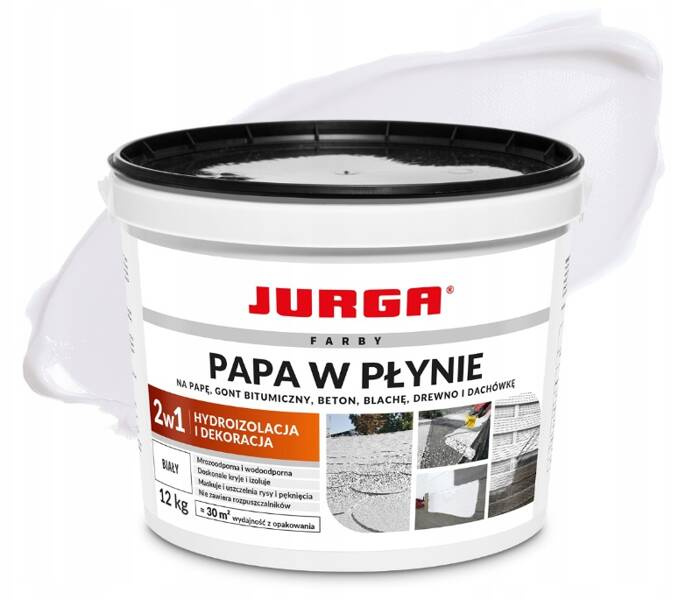 JURGA Papa w płynie biała 12 kg