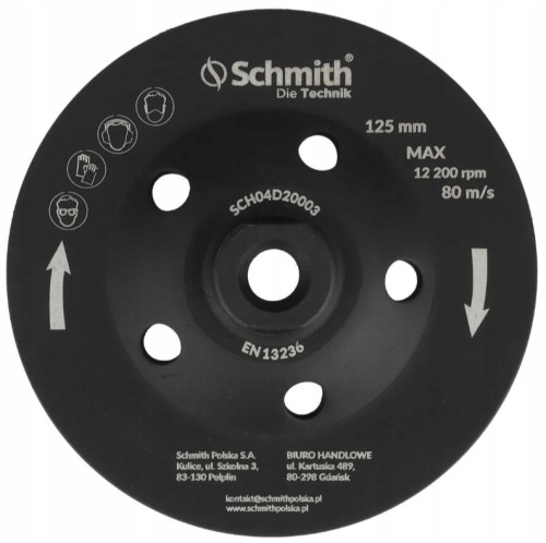 Tarcza diamentowa Schmith DOUBLE 125 mm M14 – SCH04D20003