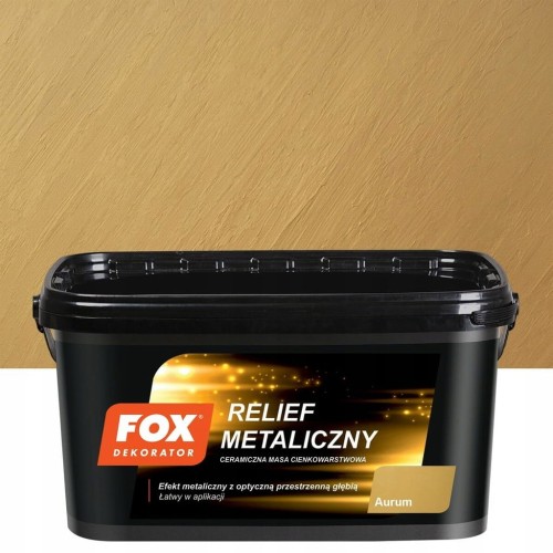 Fox Relief Metaliczny AURUM 1l