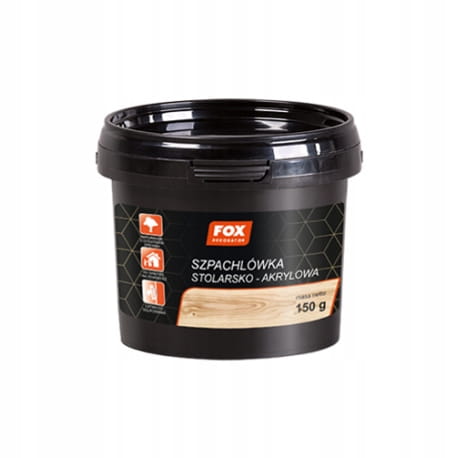 FOX Szpachlówka Stolarsko-Akrylowa 150 g – opakowanie