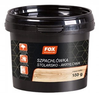 FOX Szpachlówka Stolarsko-Akrylowa 150 g – opakowanie