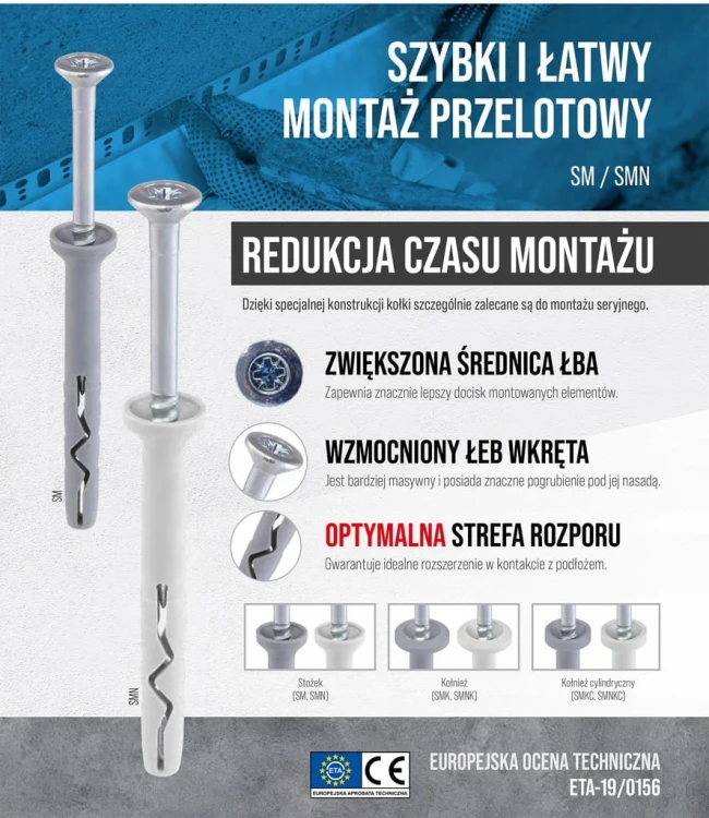 Klimas – grafika montażu przelotowego