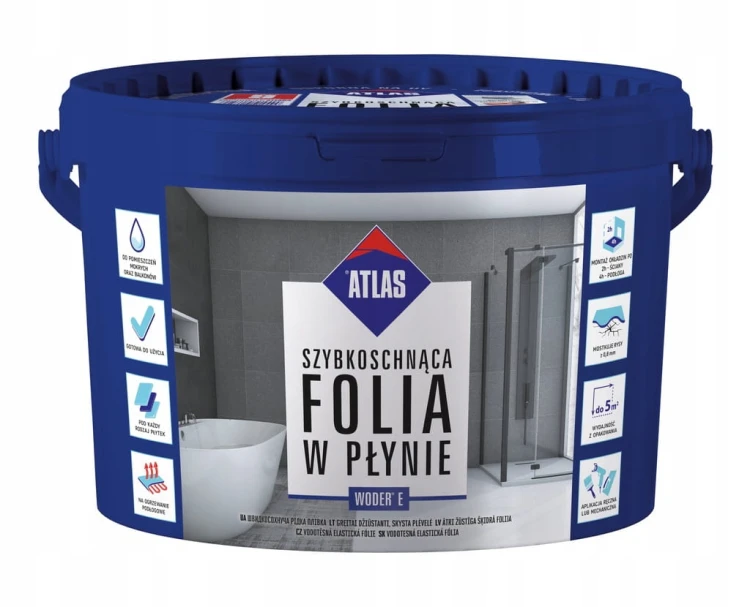 ATLAS WODER E-FOLIA IZOLACYJNA 5 KG