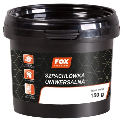 FOX DEKORATOR SZPACHLÓWKA UNIWERSALNA, 150 g