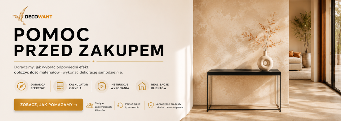 Doradca Decowant - dobierz efekt dekoracyjny do pomieszczenia